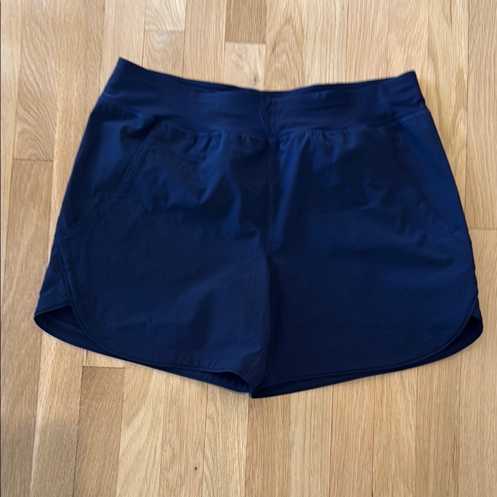 NWT Lands End Navy Women's Swim Shorts